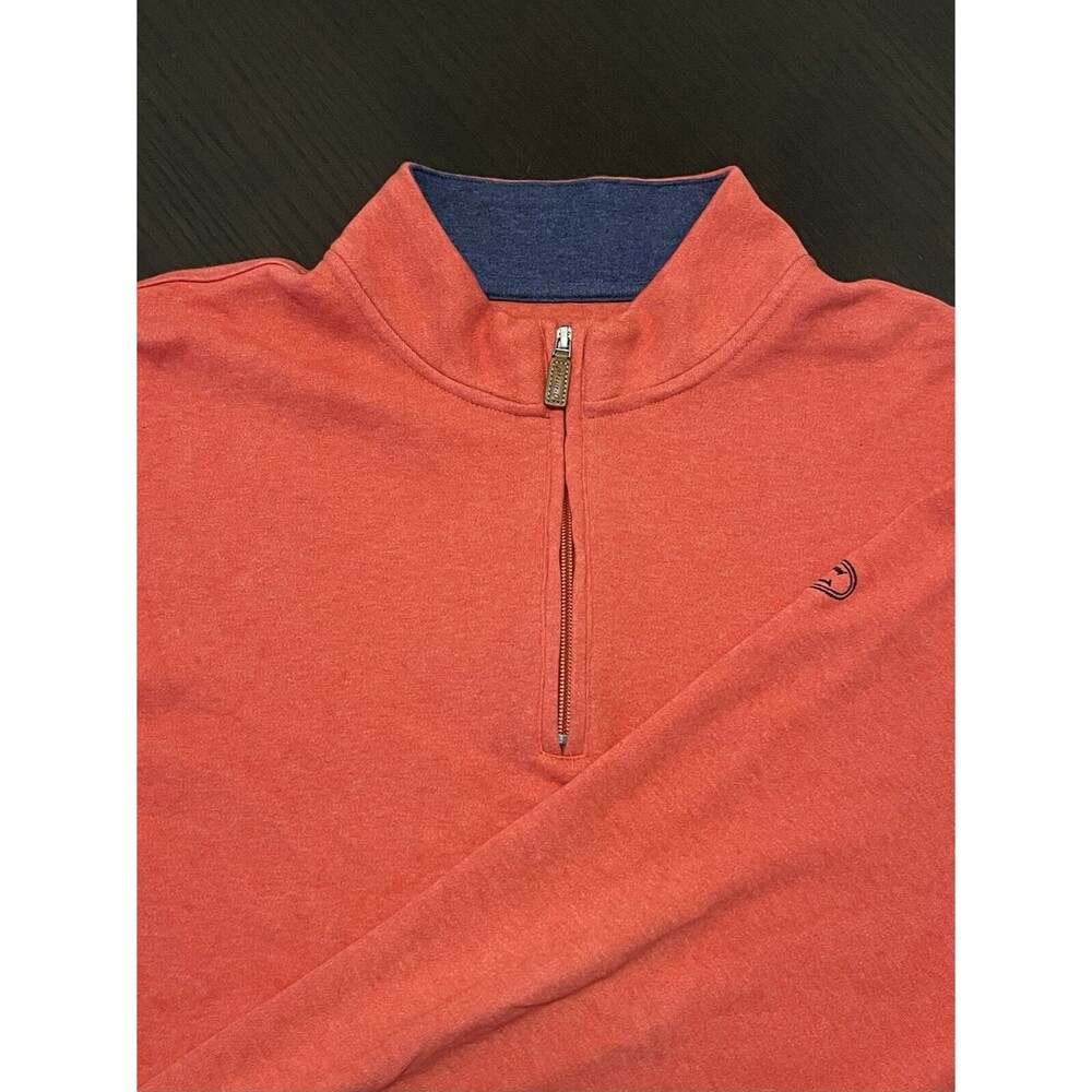 Johnnie-O Men’s 1/4 Zip | XXL | Red